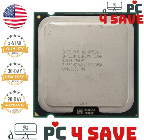 Intel core quad q9500 - 2, slgz4