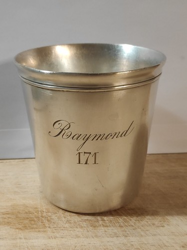 Christofle timbale laiton - christofle., en