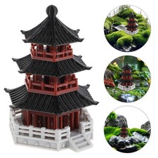  Décor D'aquarium De Temple