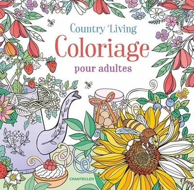 Country living coloriage - living,