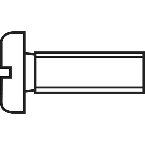Vis cylindrique toolcraft - vis,