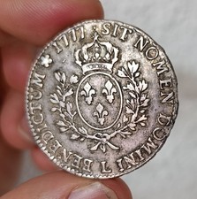 ECU ARGENT LOUIS XVI AUX