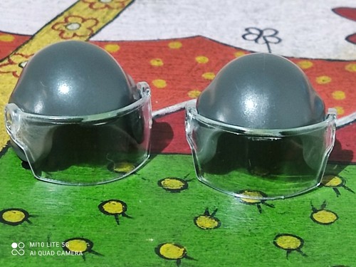 Playmobil casques gris - playmobil,