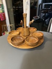 Service, plateau apéritif en