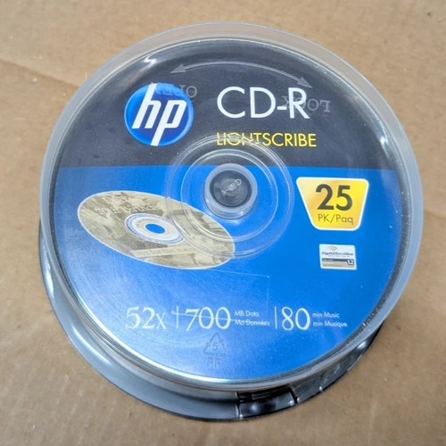 Lightscribe new sealed - new, 52x