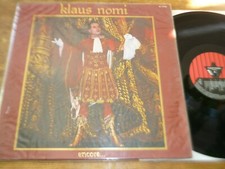 Klaus Nomi - Encore  - Vinyl