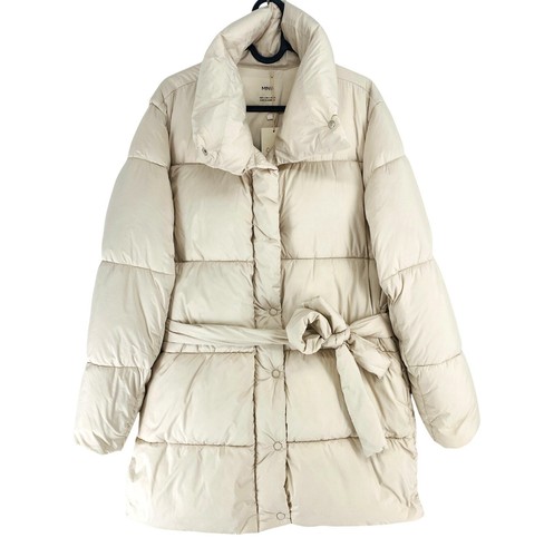 Manteau puffer ceinturé - puffer,