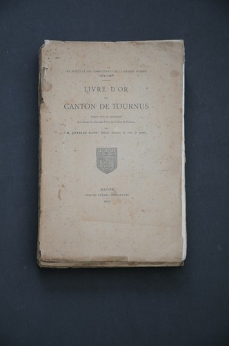 Tournus 1914 1918 - , livre