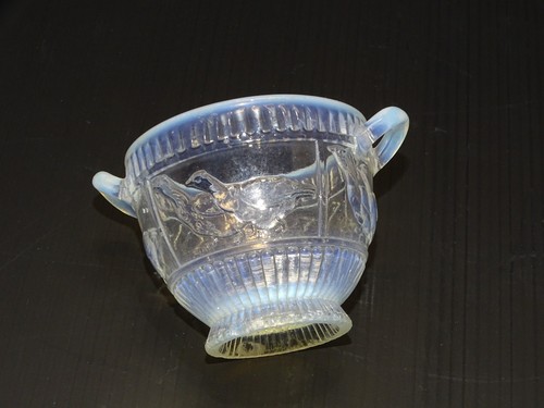 Petit pot verre en - en, parti
