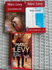 Lot de 3 livres Marc Levy | Livre | état bon voir très bon