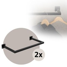 Set de 2 tringle à vêtements