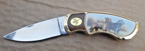 Petit couteau pliant chien - petit,