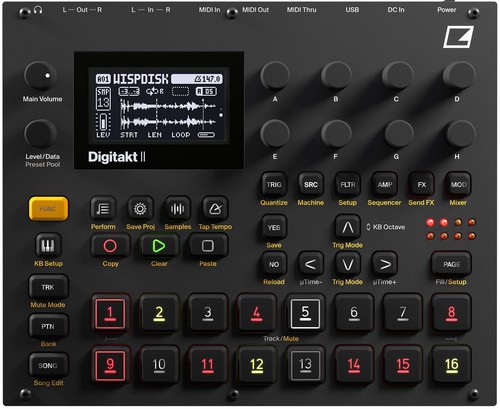 Drum machine elektron - machine,