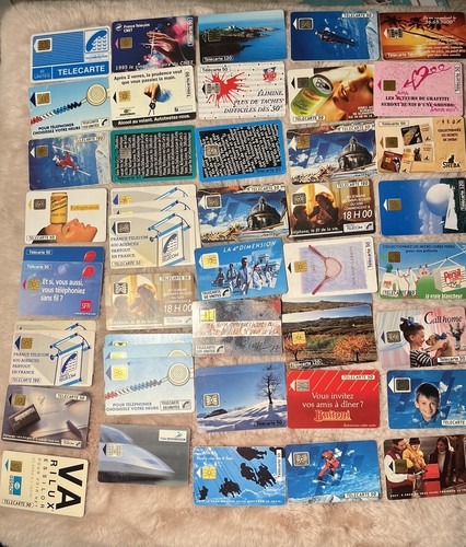 Lot télécartes cartes - de, 45