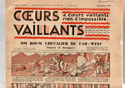Coeurs vaillants 1931 43 - coeurs,