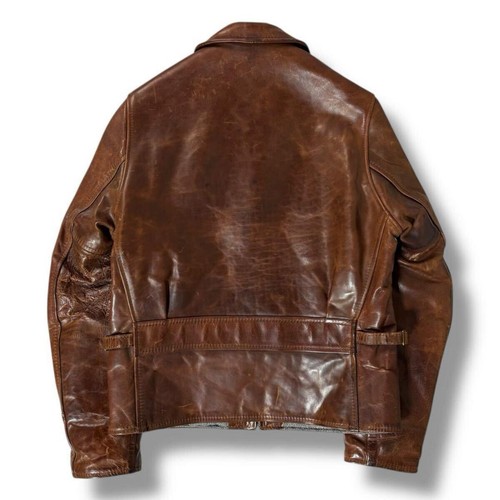 Aero leather brown horsehide - leather,