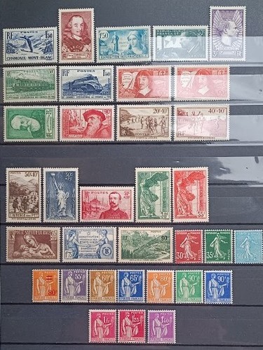 France année 1937 complète - france.,
