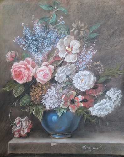 Tableau peinture pastel - tableau,
