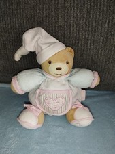 Doudou Peluche Ours KALOO Lilirose Rose Et Bleu