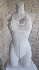 Body croisé échancré - , en