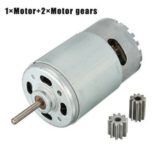 Moteur à engrenages fiable pour enfants voiture électrique jouet RS550 12V 300