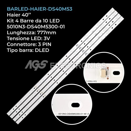 Kit barres led - 4, 10