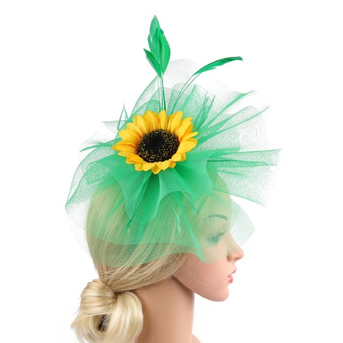 Sunflower fascinator flower - ,