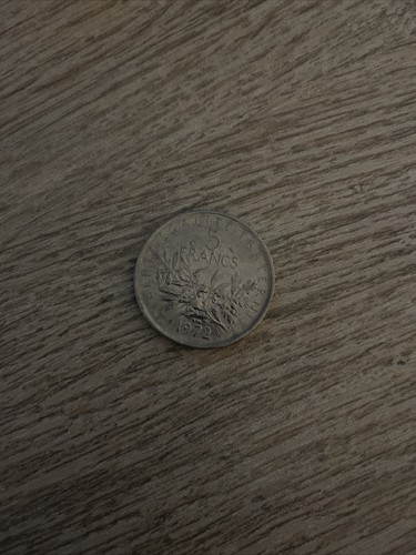 Piece franc 1972 - 5,