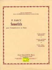Partitions classique BILLAUDOT FARCY - SONORITES - TROMPETTE ET PIANO Trompette