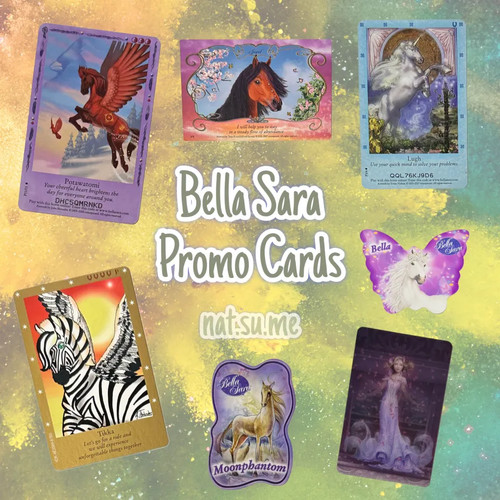 Bella sara promo cards - bella,