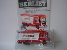 COLLECTION BERLIET N°40  GBK 6 FOURGON PELPEL -  DEMENAGEMENTS MONDIA  au 1/43 °
