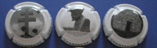 Lot capsules de - de, champagne