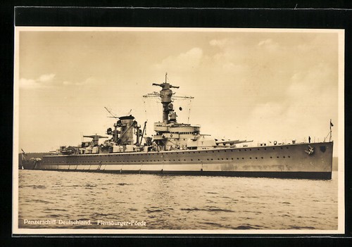 Panzerschiff cuirassé à - (cuirassé,