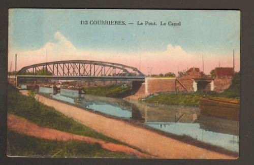 Courrieres peniche pont - courrieres,