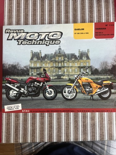 Revue technique daelim 125 - vt,
