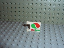 Drapeau LEGO flag with OCTAN pattern ref 2335px13 / Set 6548 6616 4176 6426 