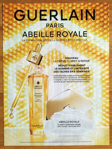 Publicité papier crème - papier,