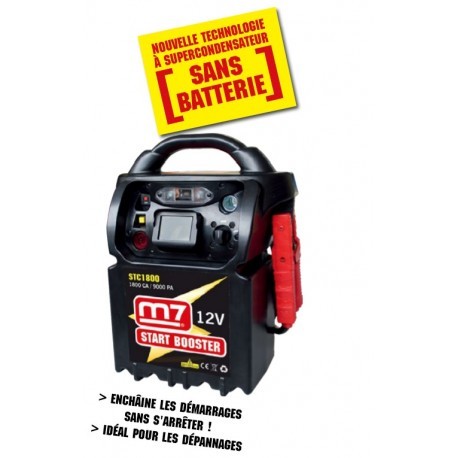 Booster démarrage 12v - de, à