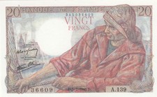 20 Francs - Pêcheur -