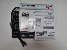 ✅Récepteur/Décodeur Triax 9700 hd TV  Carte TNTSAT  Valable jusqu'au 2/2/2026