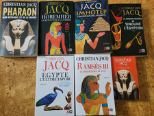 Lot 7 livres Christian Jacq
