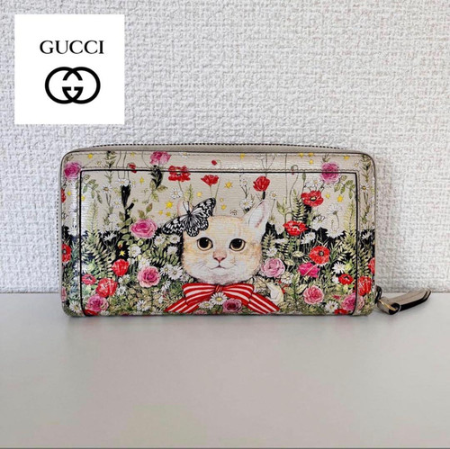 Portefeuille long gucci yuko - portefeuille,