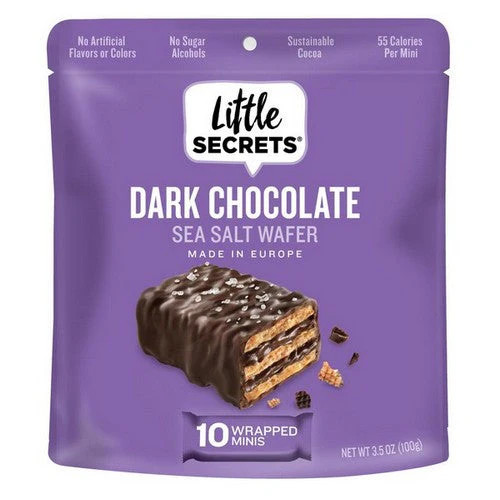 Gaufrettes chocolat noir - gaufrettes,