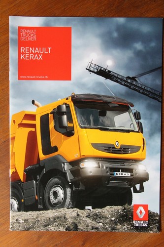Brochure renault kerax daté - brochure,