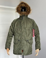 Veste parka à capuche homme