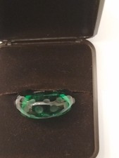 Bague dôme Baccarat