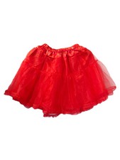 Costume de Carnaval Jupe Femmes Jupon en Tulle Rouge Blanc Vert Rose Noir Jaune
