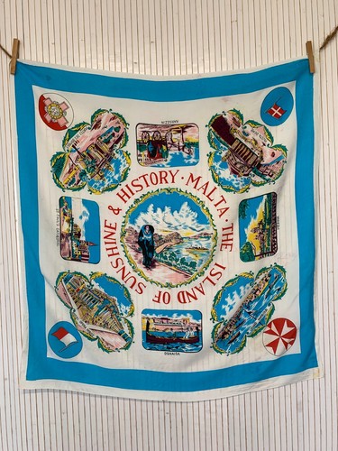 Foulard carré 90cm - , vintage