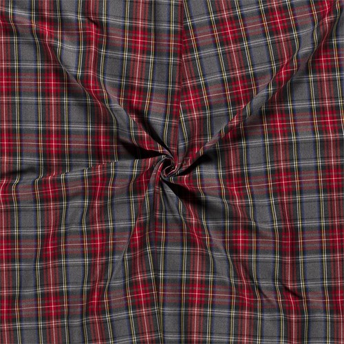 Tissu carreaux tartan - tissu,