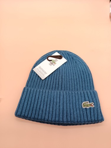 Bonnet lacoste bleu paon - bleu,